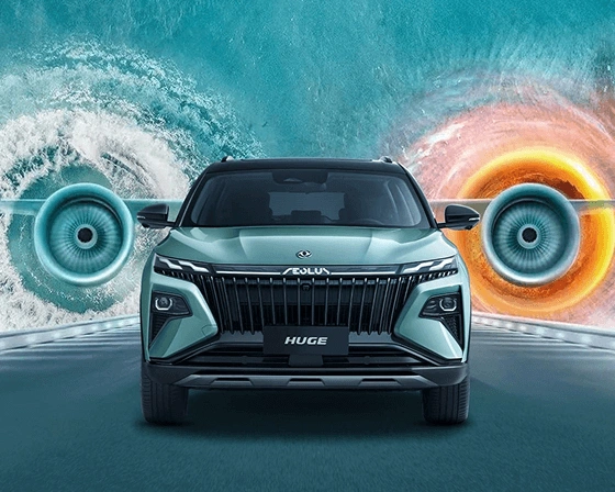 Sprednji agresivi del vozila Dongfeng Huge